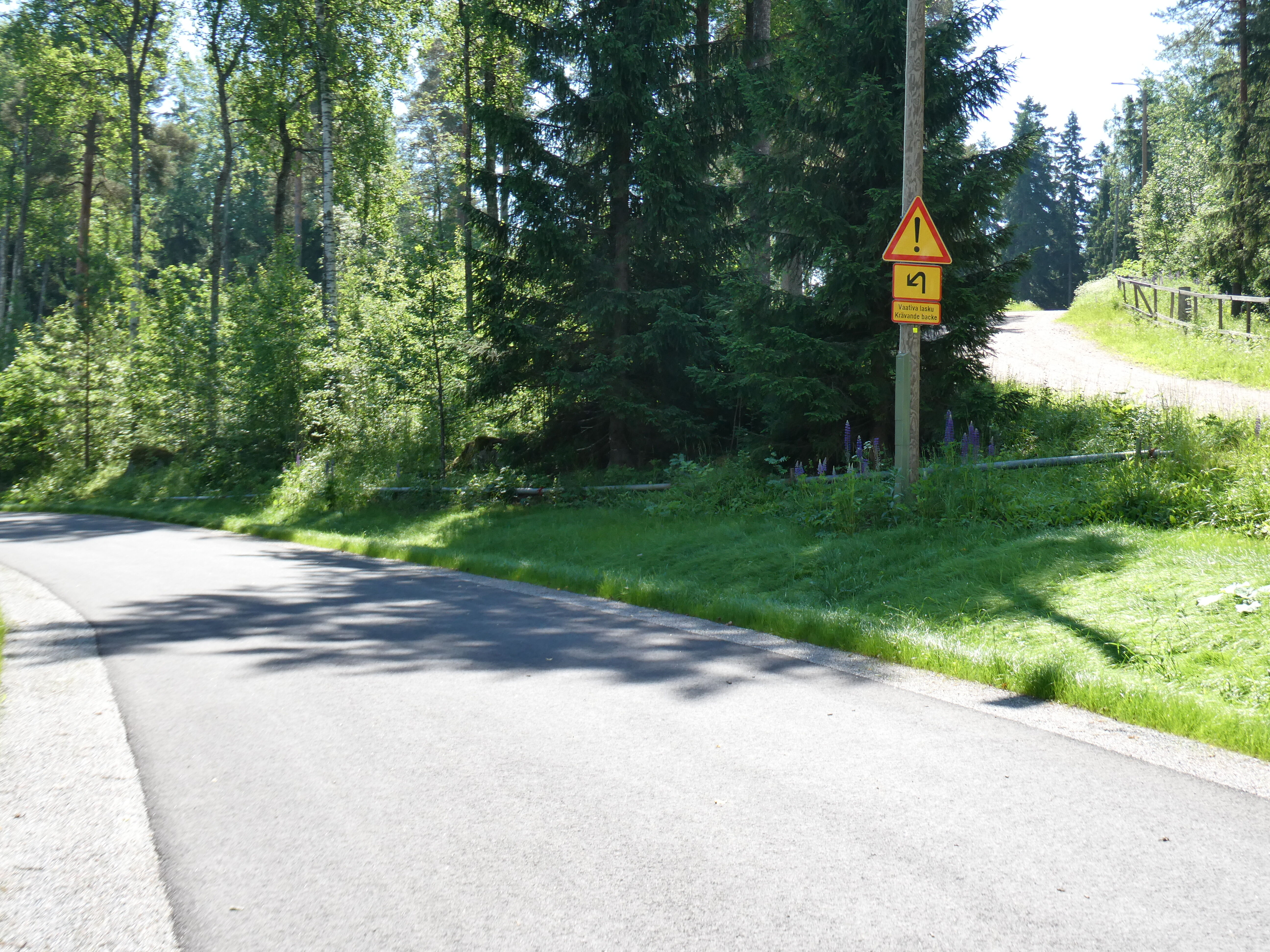 Lähestyminen maljamaiseen mutkaan